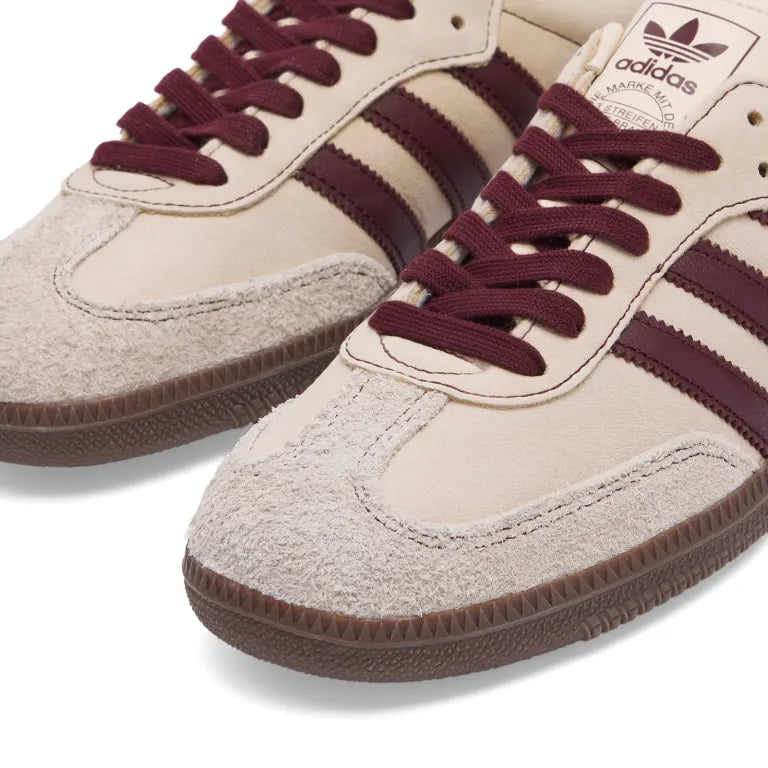 Adidas Samba OG W Wonder White / Maroon / Putty Grey