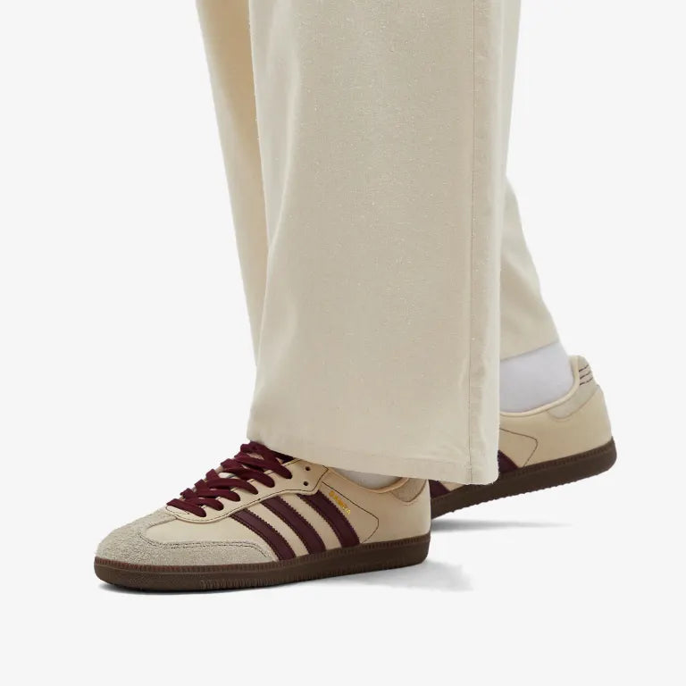 Adidas Samba OG W Wonder White / Maroon / Putty Grey