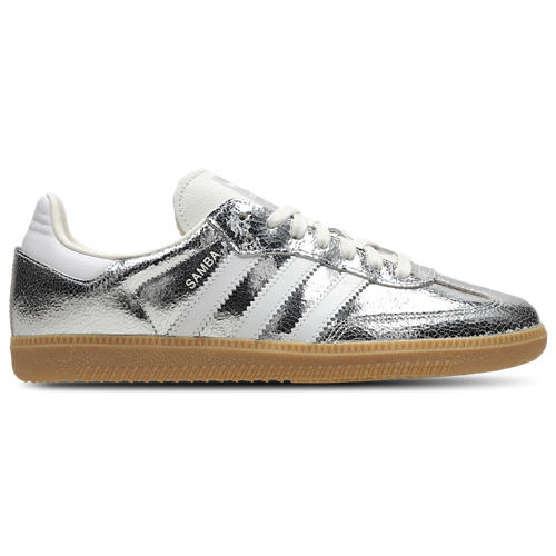 adidas Samba OG – Silver Metallic / Cloud White