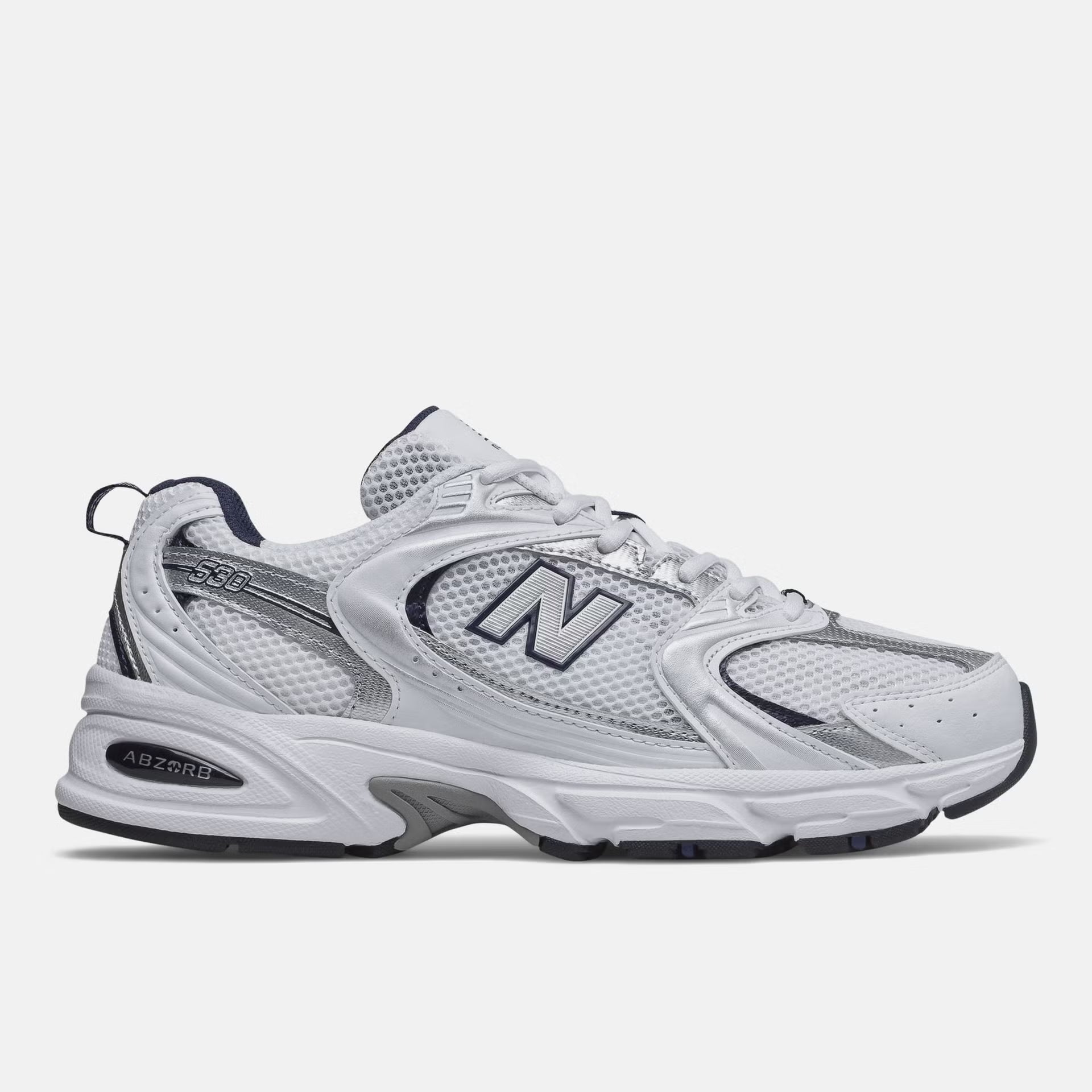 New Balance 530 – White & Navy