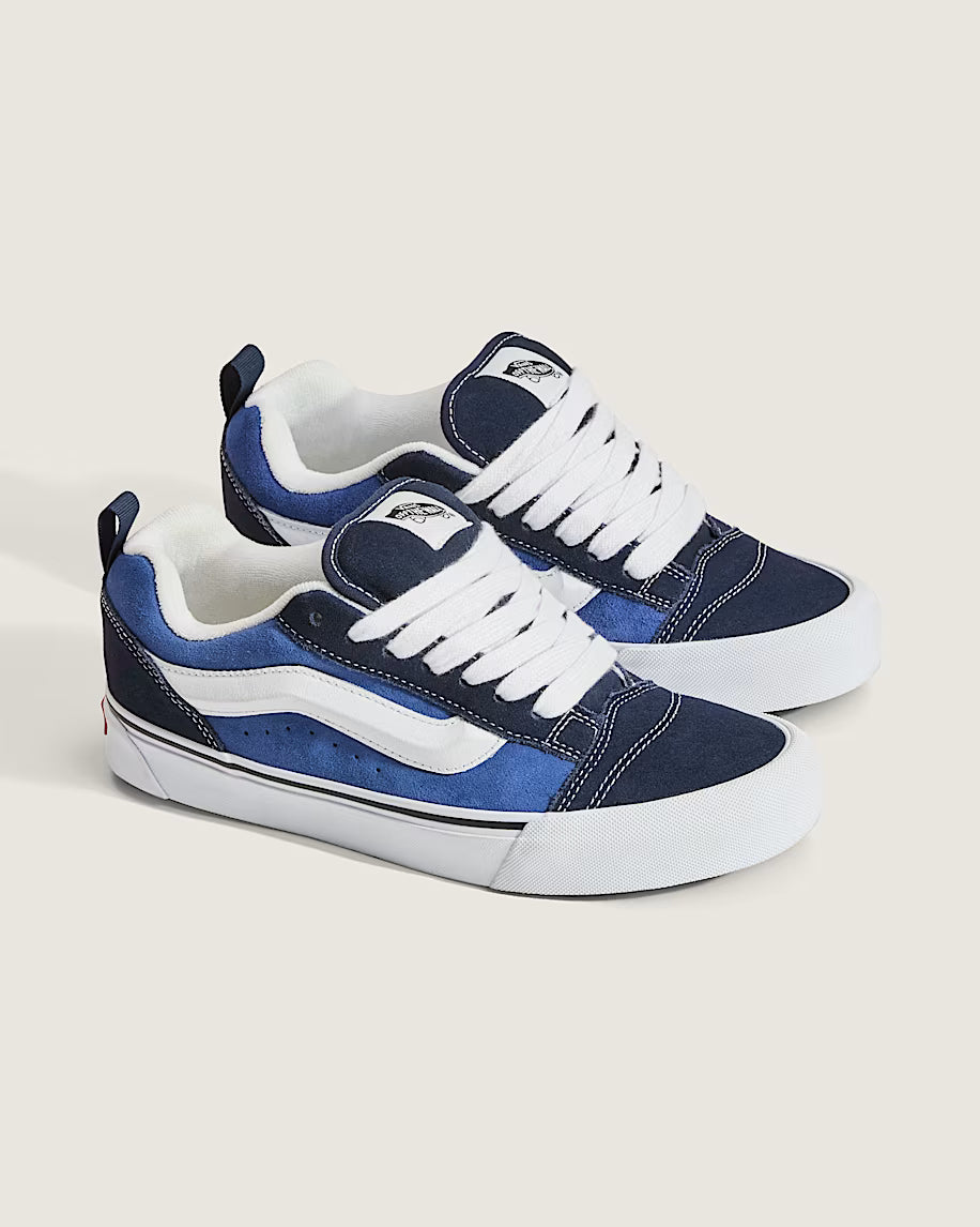 Vans Knu Skool Shoe – Navy Blue / True White