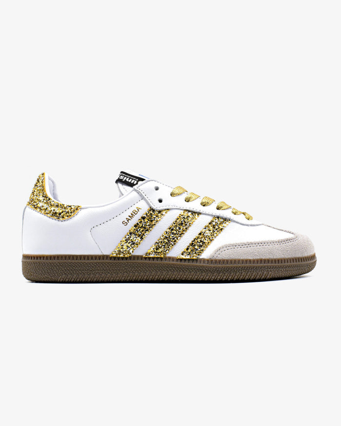 Adidas Samba OG 'Gold Glitter'