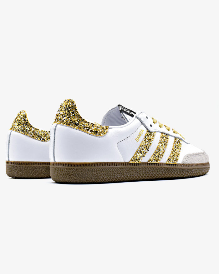 Adidas Samba OG 'Gold Glitter'