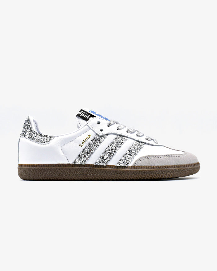 Adidas Samba OG 'Silver Glitter'