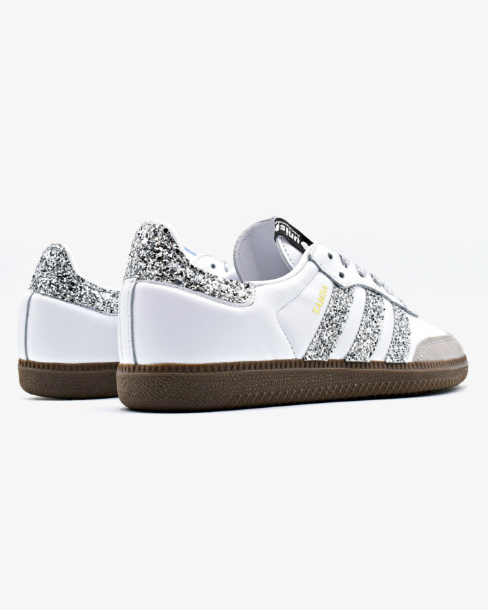 Adidas Samba OG 'Silver Glitter'