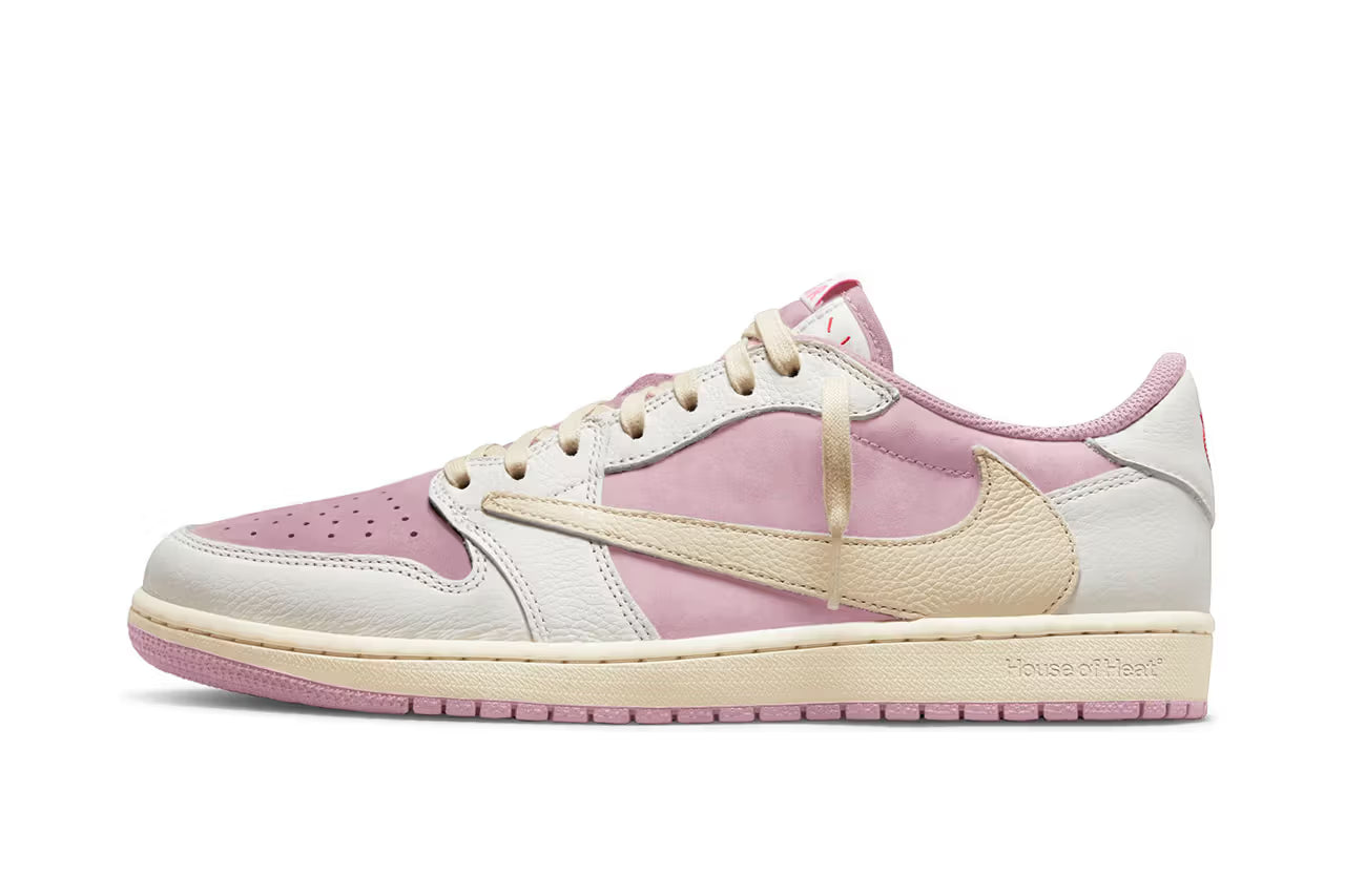 Travis Scott x Air Jordan 1 Low OG ‘Shy Pink’