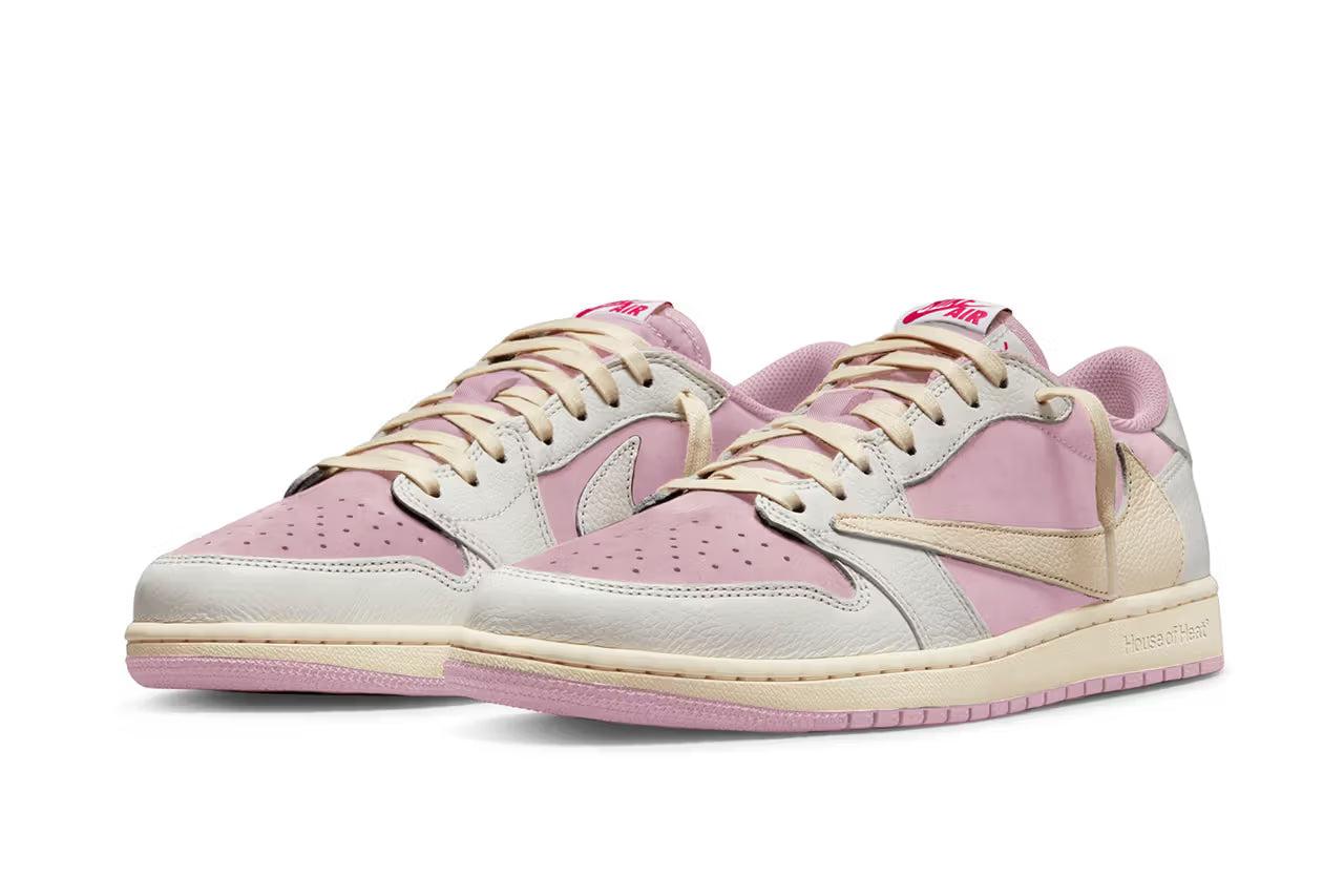 Travis Scott x Air Jordan 1 Low OG ‘Shy Pink’