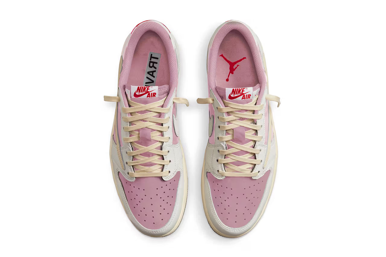 Travis Scott x Air Jordan 1 Low OG ‘Shy Pink’